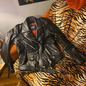 Straight To Hell Commando Leather Jacket